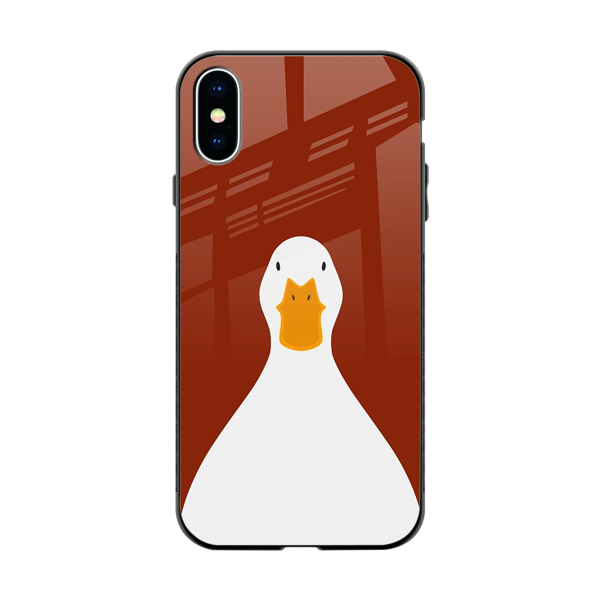 Boring Goose back phone cover | glass case for iphone xs