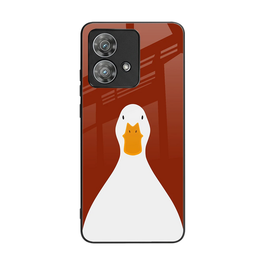 Boring Goose back phone cover | glass case for motorola edge 40 neo 5g