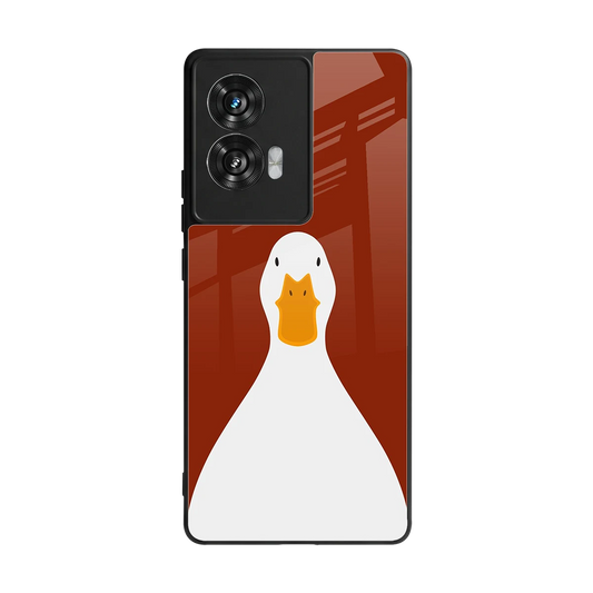 Boring Goose back phone cover | glass case for motorola edge 50 fusion