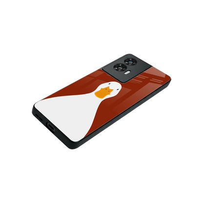 Boring Goose stylish phone case for motorola edge 50 fusion | glossy glass and slim fit