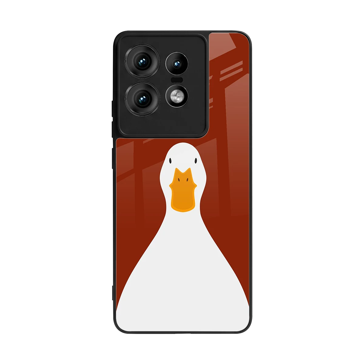 Boring Goose back phone cover | glass case for motorola edge 50 pro