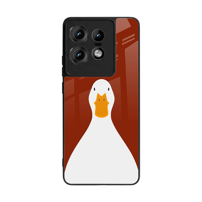 Boring Goose back phone cover | glass case for motorola edge 50 pro