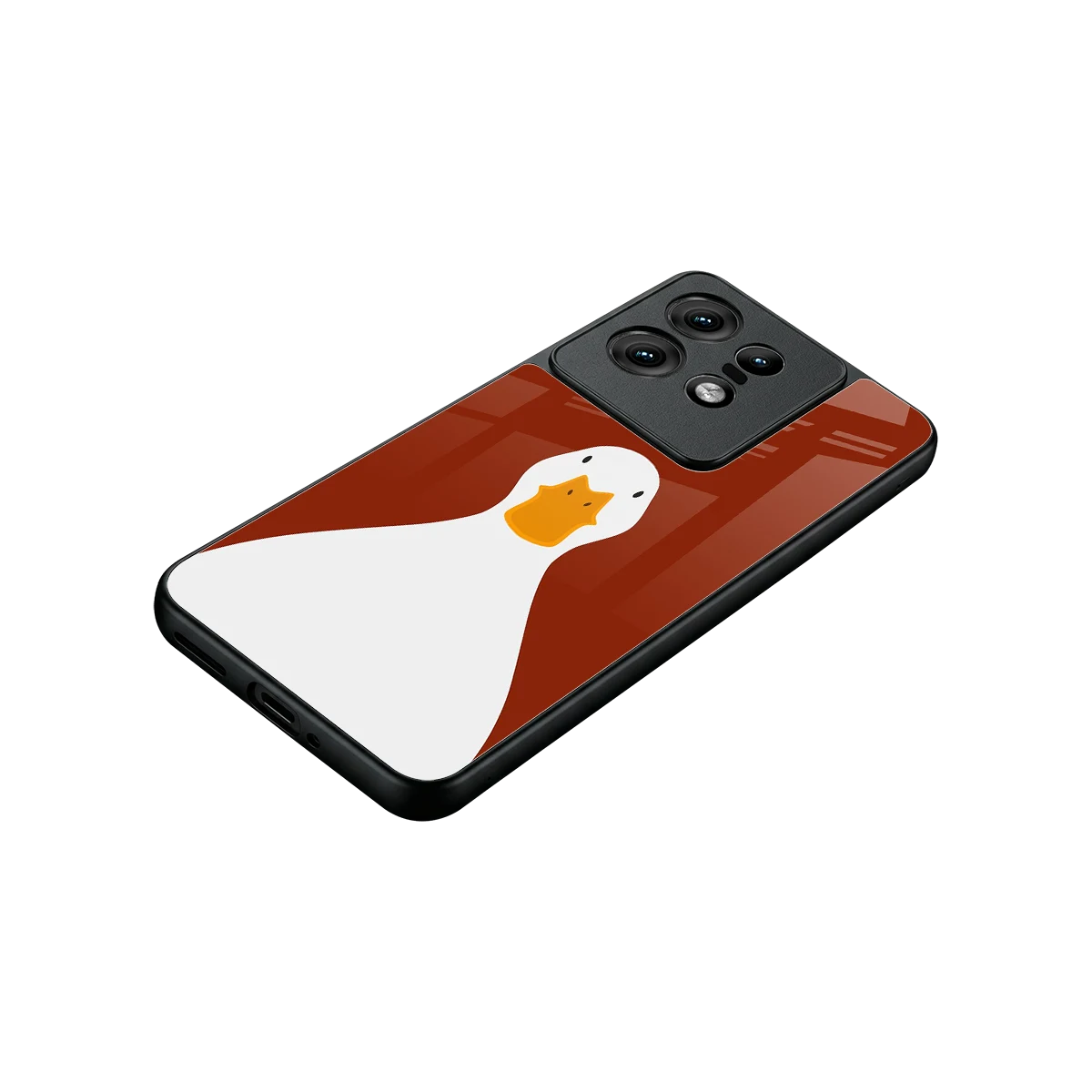 Boring Goose stylish phone case for motorola edge 50 pro | glossy glass and slim fit