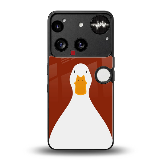 Boring Goose back phone cover | glass case for nothing phone 3