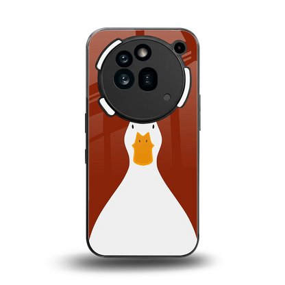 Boring Goose back phone cover | glass case for nothing phone 3a pro