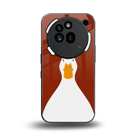 Boring Goose back phone cover | glass case for nothing phone 3a pro