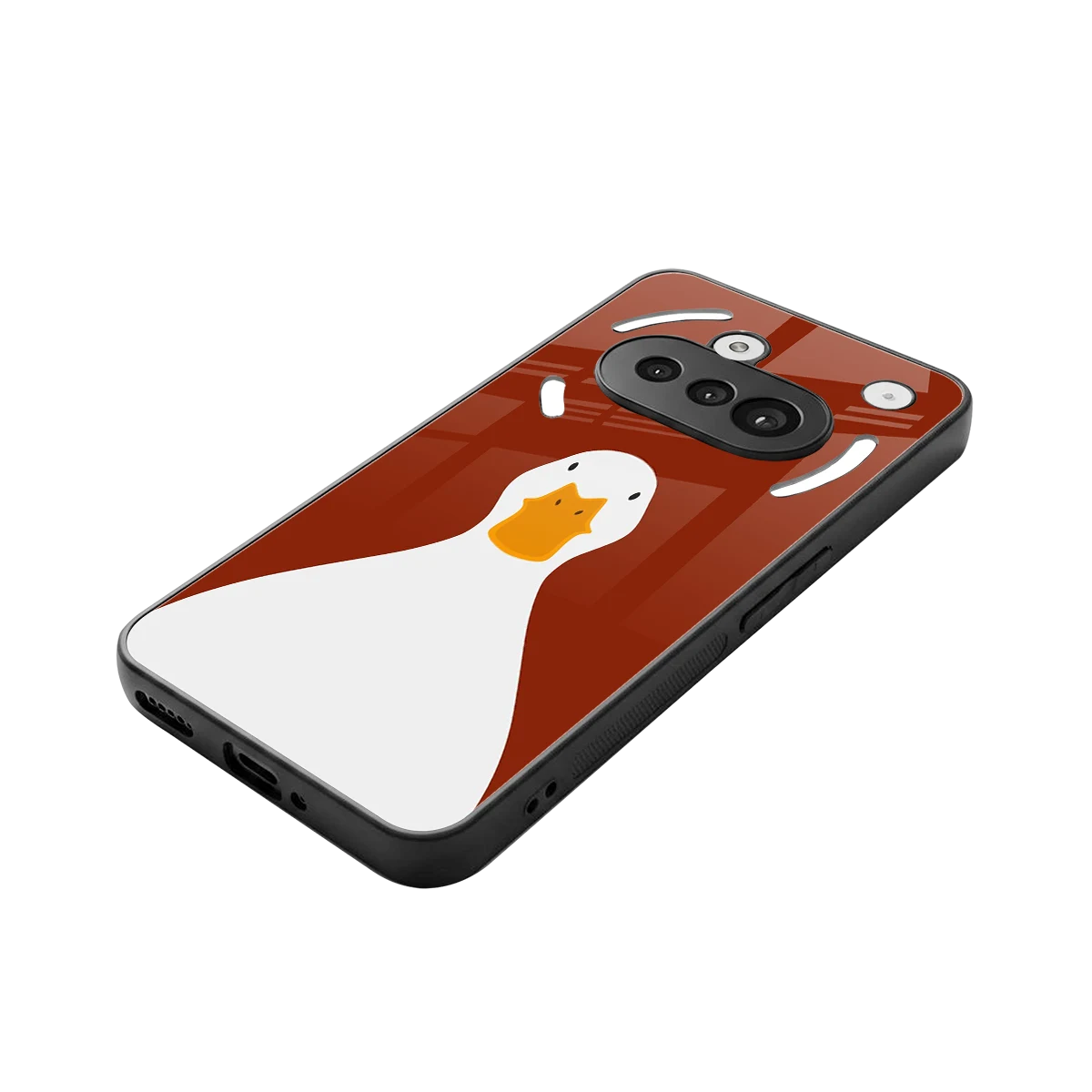Boring Goose stylish phone case for nothing phone 3a | glossy glass and slim fit