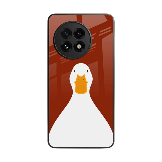Boring Goose back phone cover | glass case for oneplus 13r