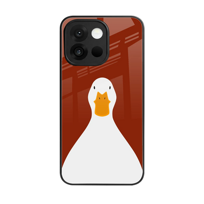 Boring Goose back phone cover | glass case for oneplus 13s
