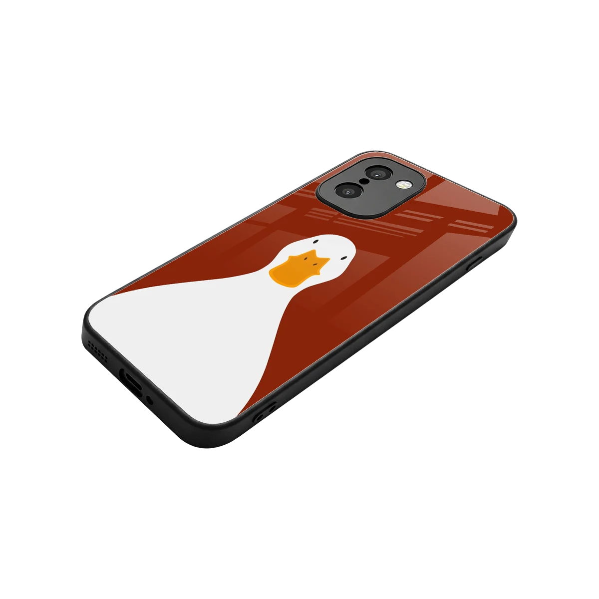 Boring Goose stylish phone case for oneplus 15r | glossy glass and slim fit
