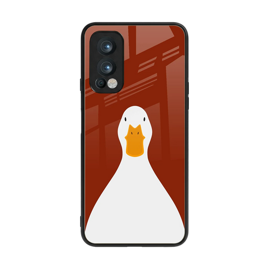 Boring Goose back phone cover | glass case for oneplus nord 2