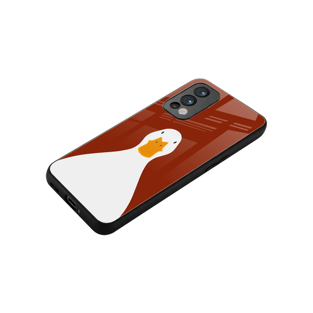 Boring Goose stylish phone case for oneplus nord 2 | glossy glass and slim fit
