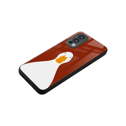 Boring Goose stylish phone case for oneplus nord 2 | glossy glass and slim fit
