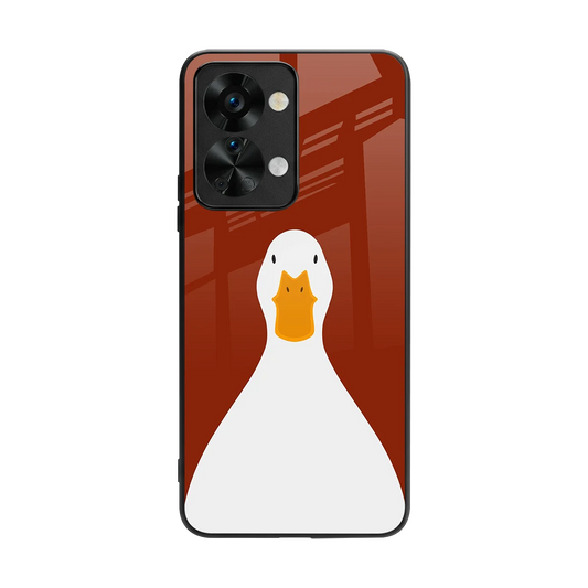 Boring Goose back phone cover | glass case for oneplus nord 2t