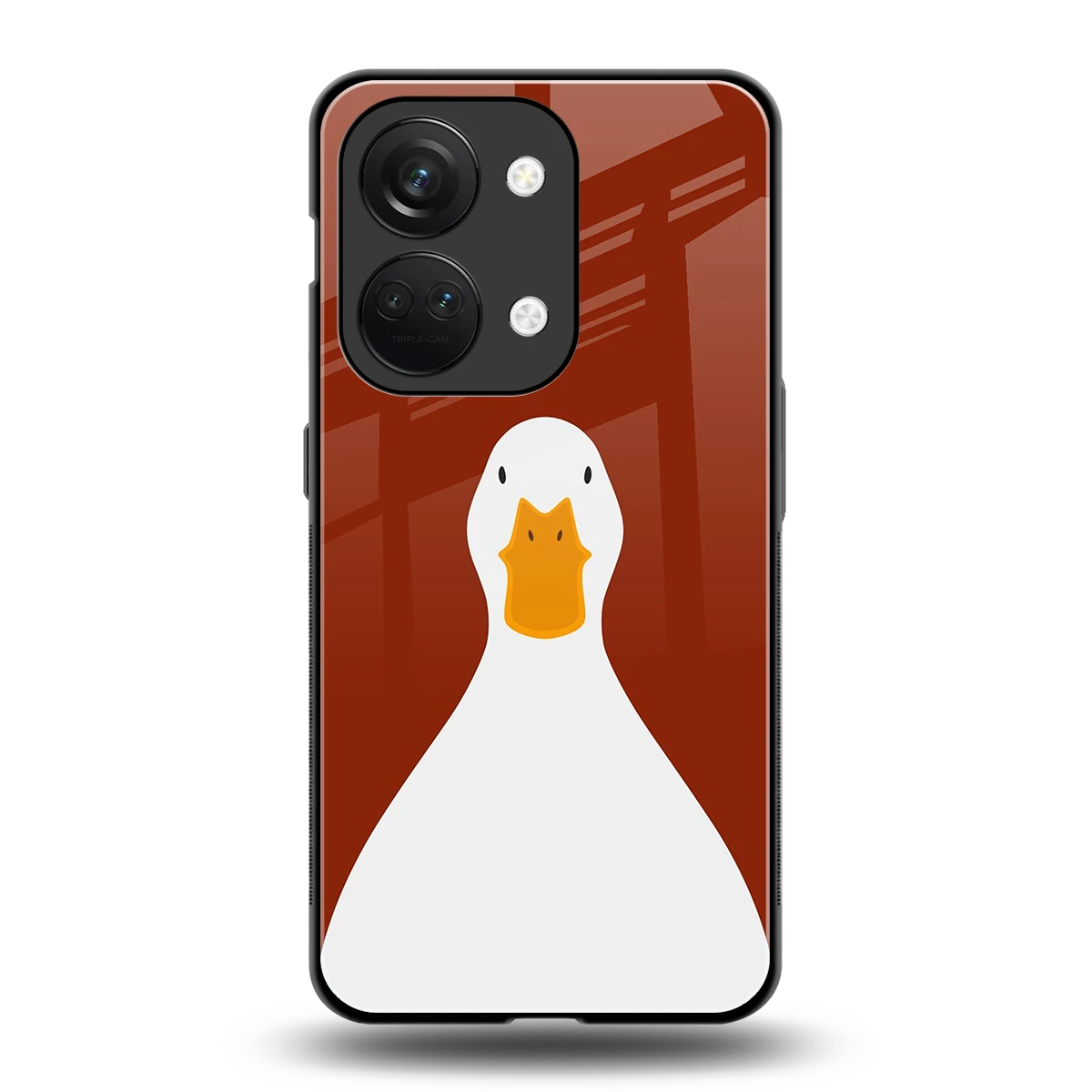 Boring Goose back phone cover | glass case for oneplus nord 3