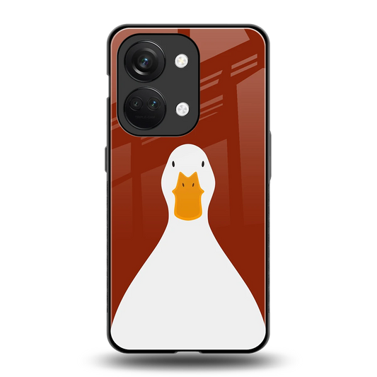 Boring Goose back phone cover | glass case for oneplus nord 3