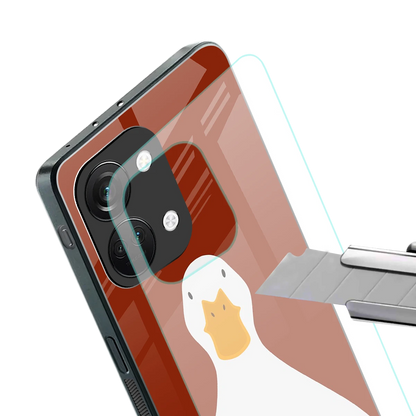 Boring Goose stylish phone case for oneplus nord 3 | glossy glass and slim fit