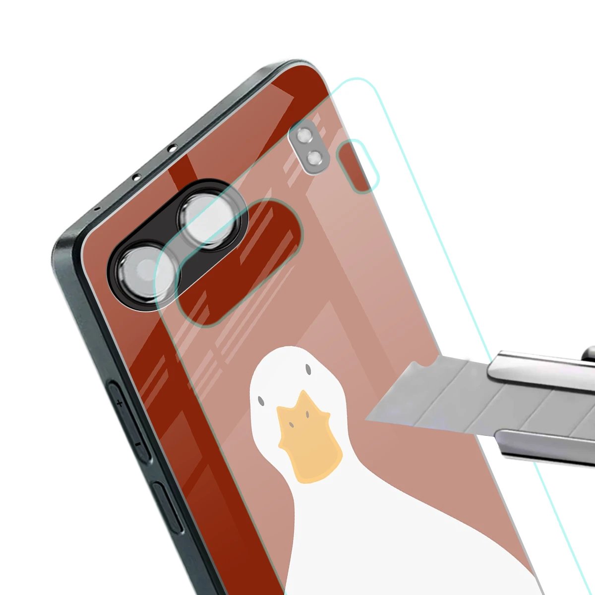 Boring Goose stylish phone case for oneplus nord 4 | glossy glass and slim fit