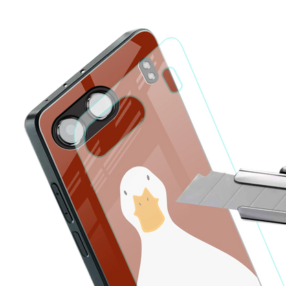 Boring Goose stylish phone case for oneplus nord 4 | glossy glass and slim fit