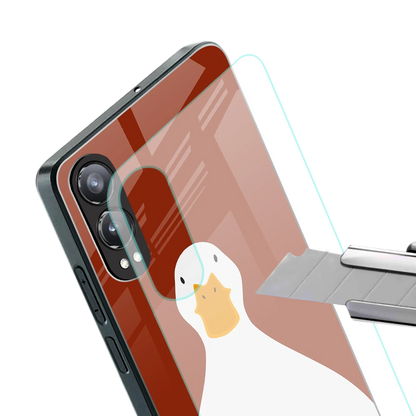 Boring Goose stylish phone case for oneplus nord ce 4 lite | glossy glass and slim fit