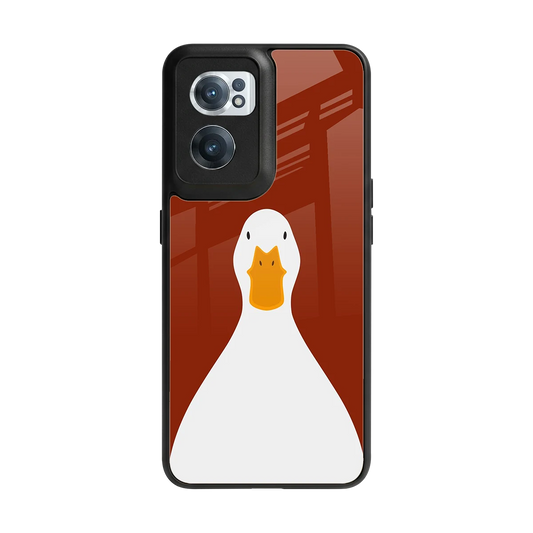 Boring Goose back phone cover | glass case for oneplus nord ce 2