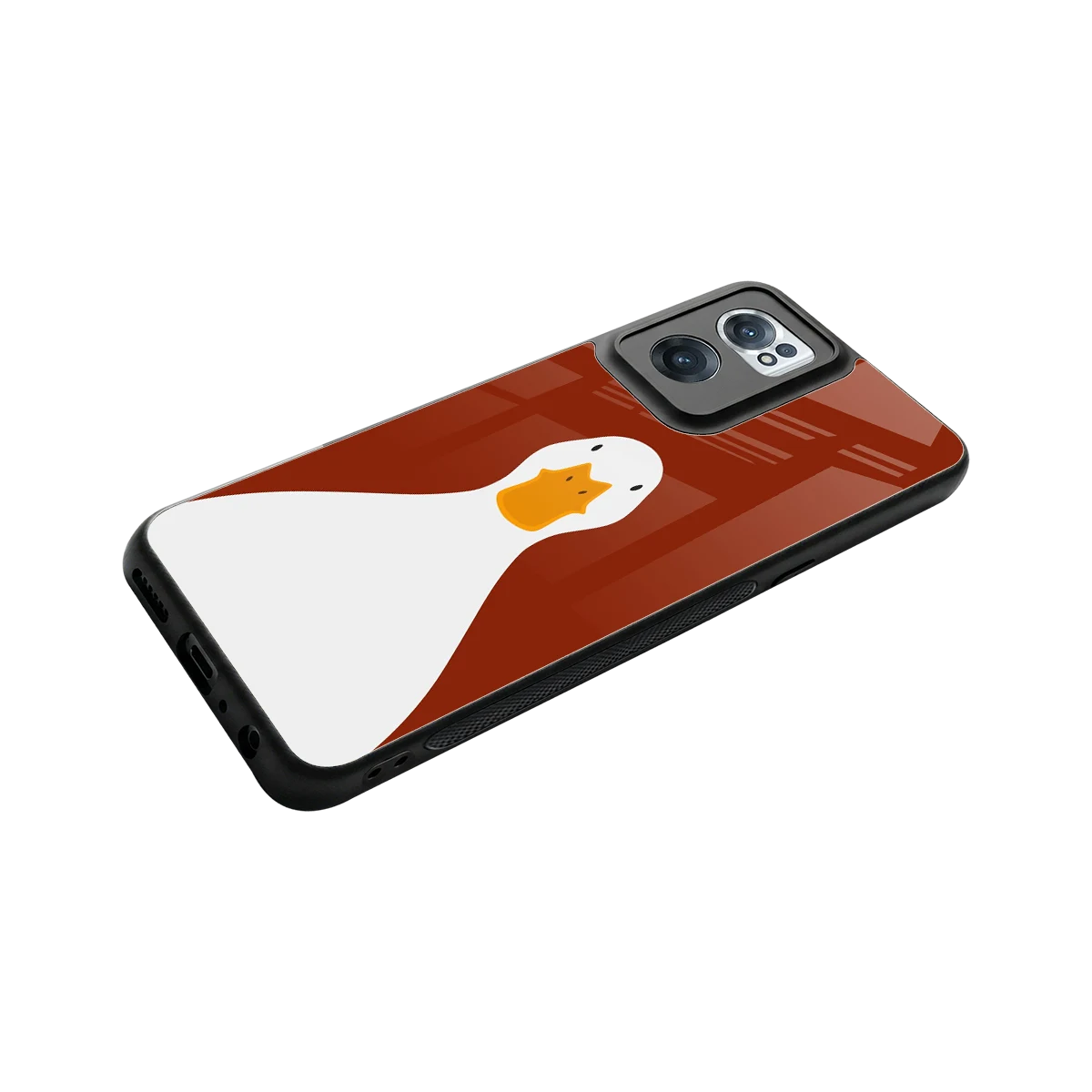Boring Goose stylish phone case for oneplus nord ce 2 | glossy glass and slim fit