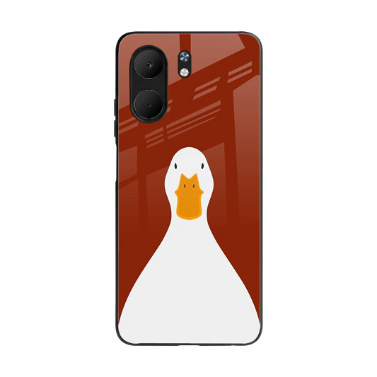 Boring Goose back phone cover | glass case for oppo a5x 5g