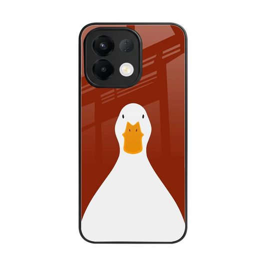 Boring Goose back phone cover | glass case for oppo k13 5g