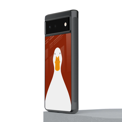 Boring Goose stylish phone case for google pixel 6 | glossy glass and slim fit