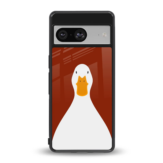 Boring Goose back phone cover | glass case for google pixel 8