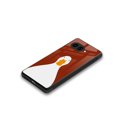 Boring Goose stylish phone case for google pixel 10a | glossy glass and slim fit