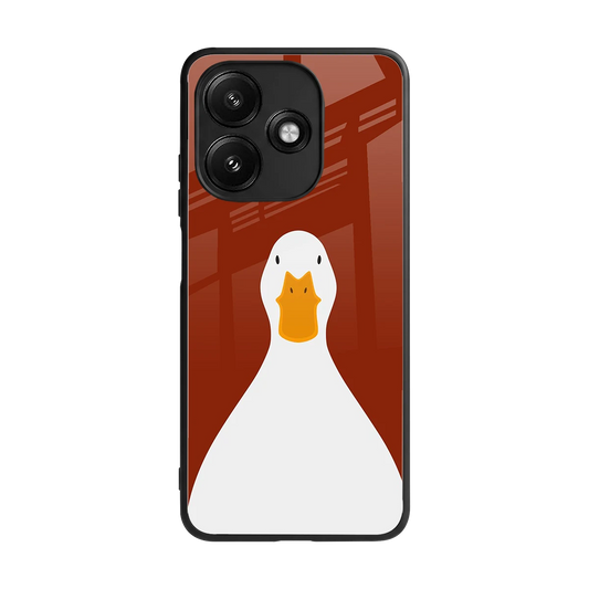 Boring Goose back phone cover | glass case for redmi 12 5g