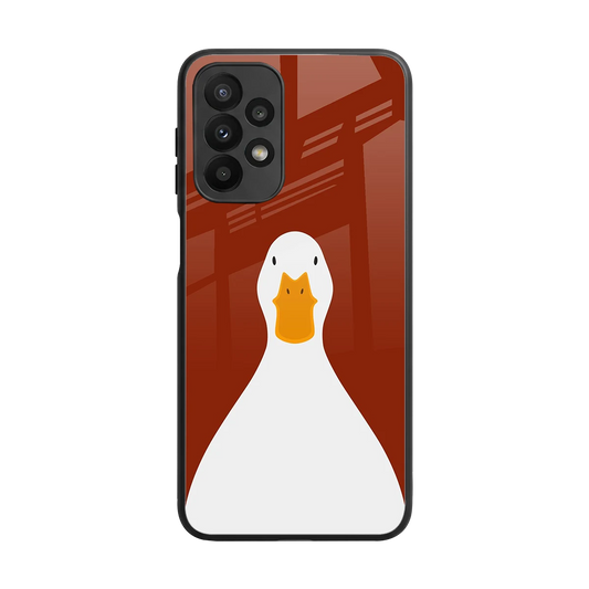 Boring Goose back phone cover | glass case for samsung galaxy a23