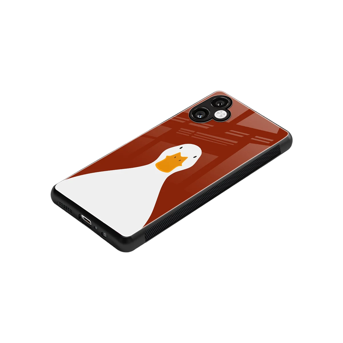 Boring Goose stylish phone case for samsung galaxy a06 5g | glossy glass and slim fit