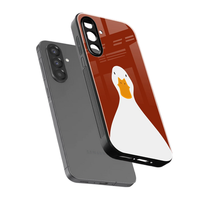 Boring Goose sleek samsung galaxy a36 5g cover with tempered glass back and TPU edges