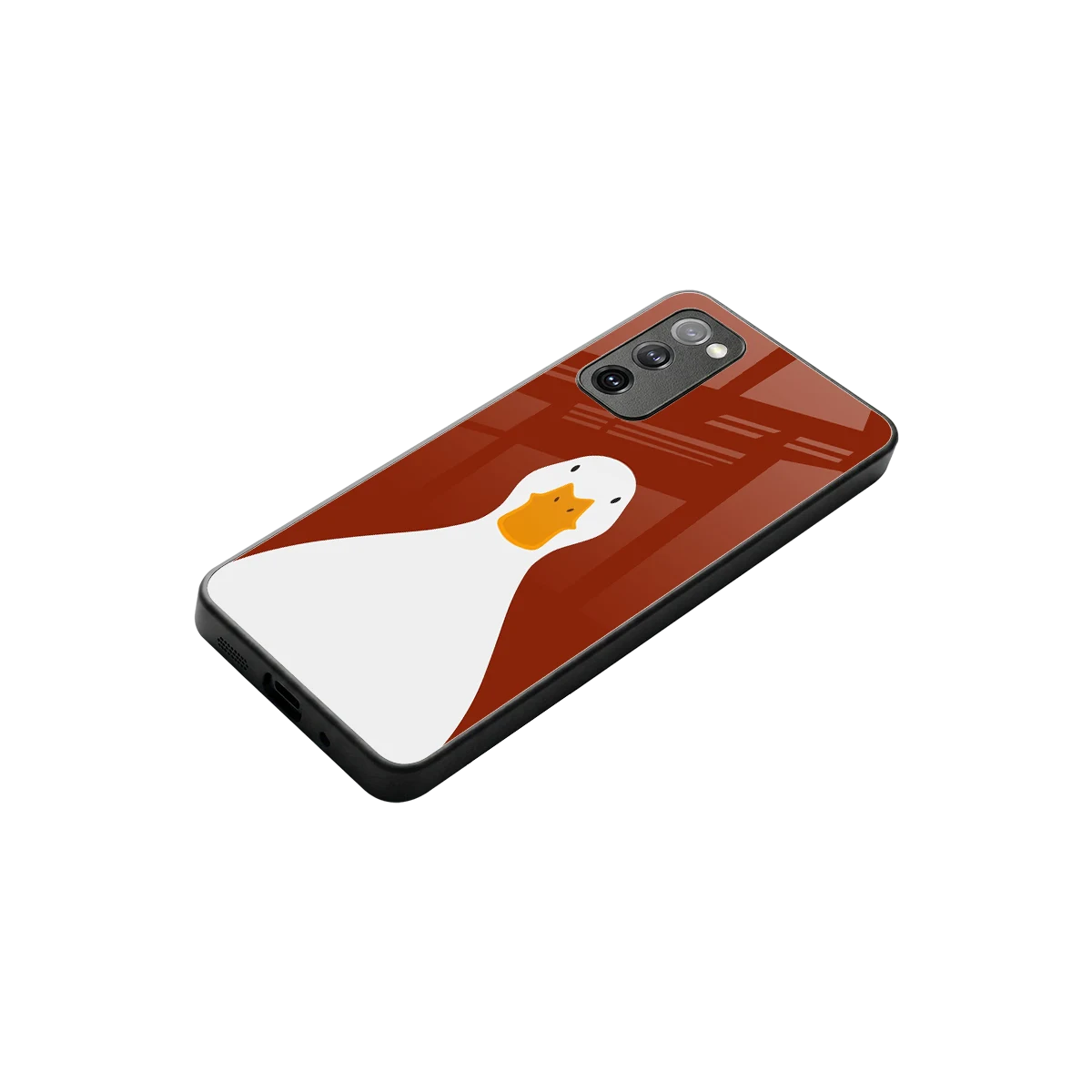 Boring Goose stylish phone case for samsung galaxy s20 fe | glossy glass and slim fit