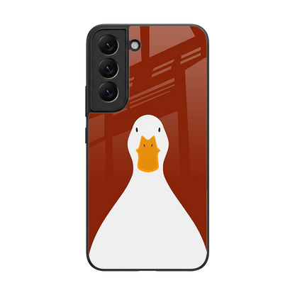 Boring Goose back phone cover | glass case for samsung galaxy s22