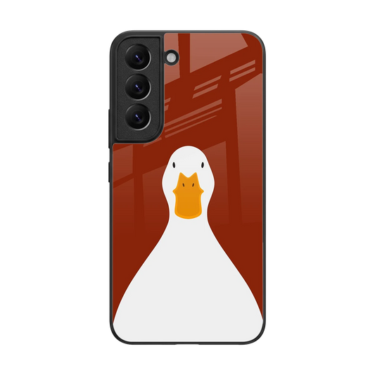 Boring Goose back phone cover | glass case for samsung galaxy s22