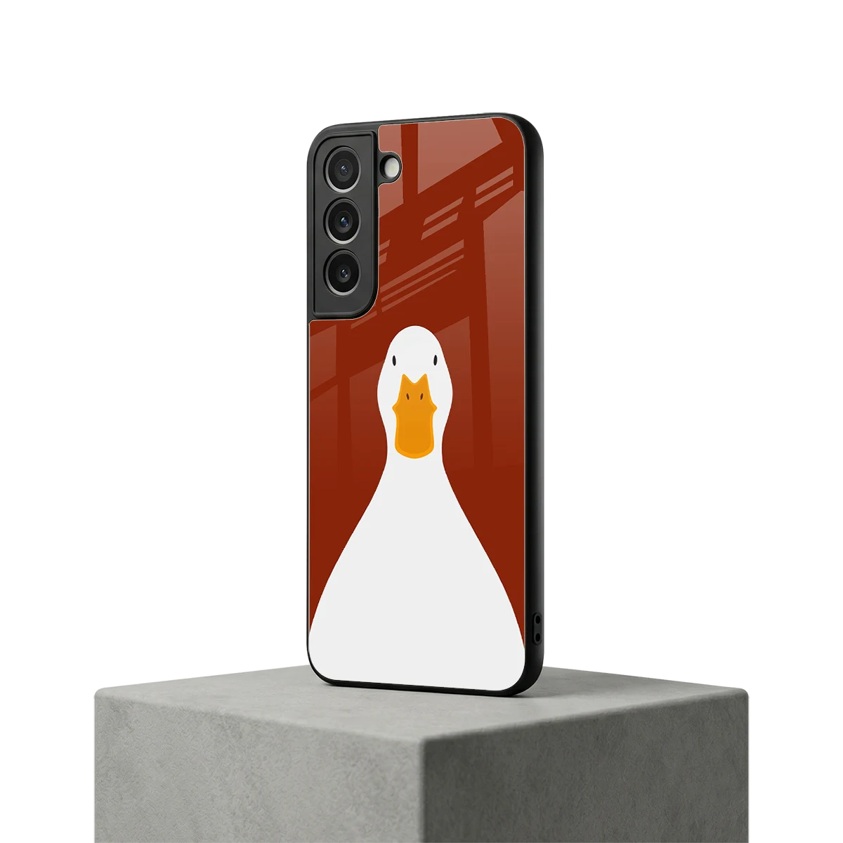 Boring Goose samsung galaxy s22 mobile cover | shockproof glass phone case
