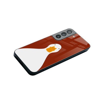 Boring Goose stylish phone case for samsung galaxy s22 | glossy glass and slim fit