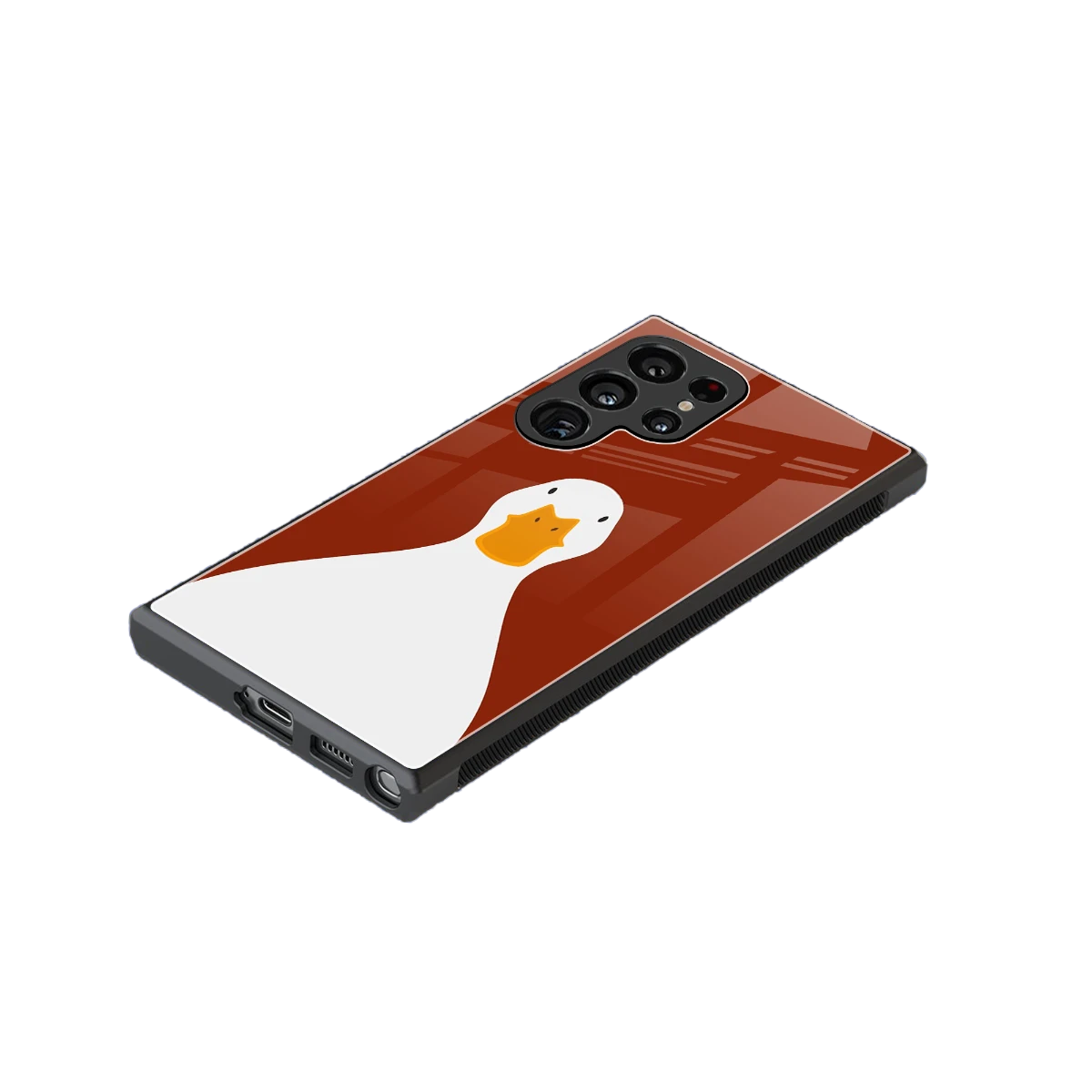 Boring Goose stylish phone case for samsung galaxy s23 ultra | glossy glass and slim fit