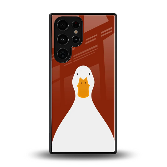 Boring Goose back phone cover | glass case for samsung galaxy s26 ultra