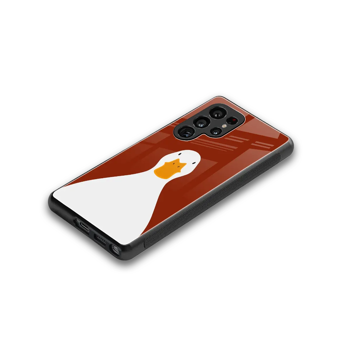 Boring Goose stylish phone case for samsung galaxy s25 ultra | glossy glass and slim fit