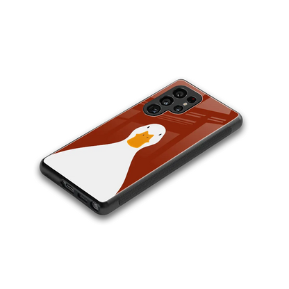 Boring Goose stylish phone case for samsung galaxy s25 ultra | glossy glass and slim fit