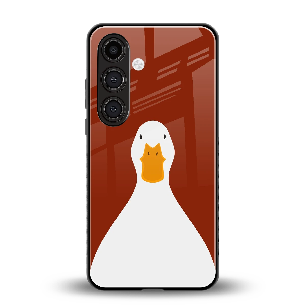 Boring Goose back phone cover | glass case for samsung galaxy s25 plus
