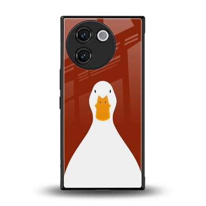 Boring Goose back phone cover | glass case for vivo v30e