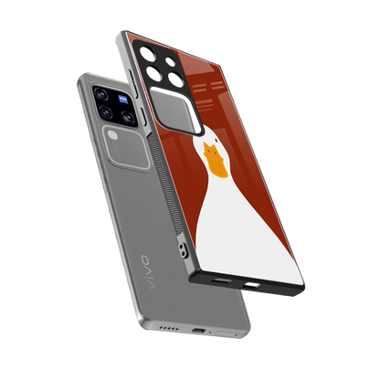 Boring Goose sleekvivo v30 pro cover with tempered glass back and TPU edges