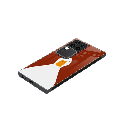 Boring Goose stylish phone case forvivo v30 pro | glossy glass and slim fit