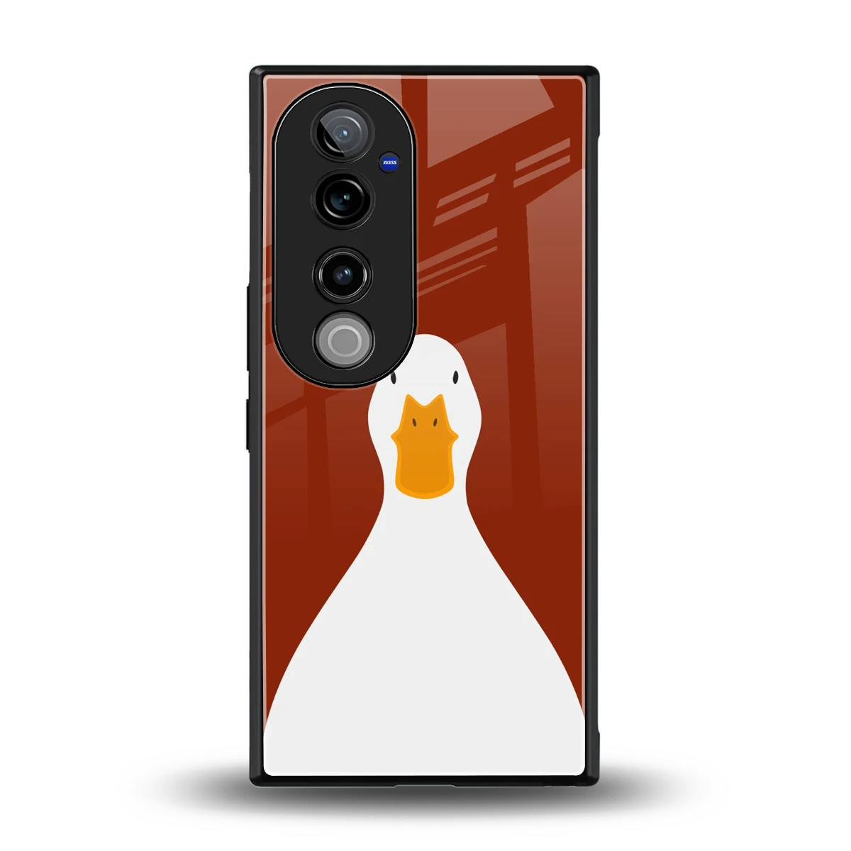 Boring Goose back phone cover | glass case for vivo v40 pro