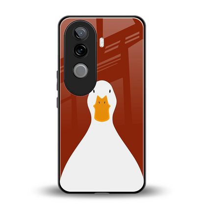 Boring Goose back phone cover | glass case for vivo v40e